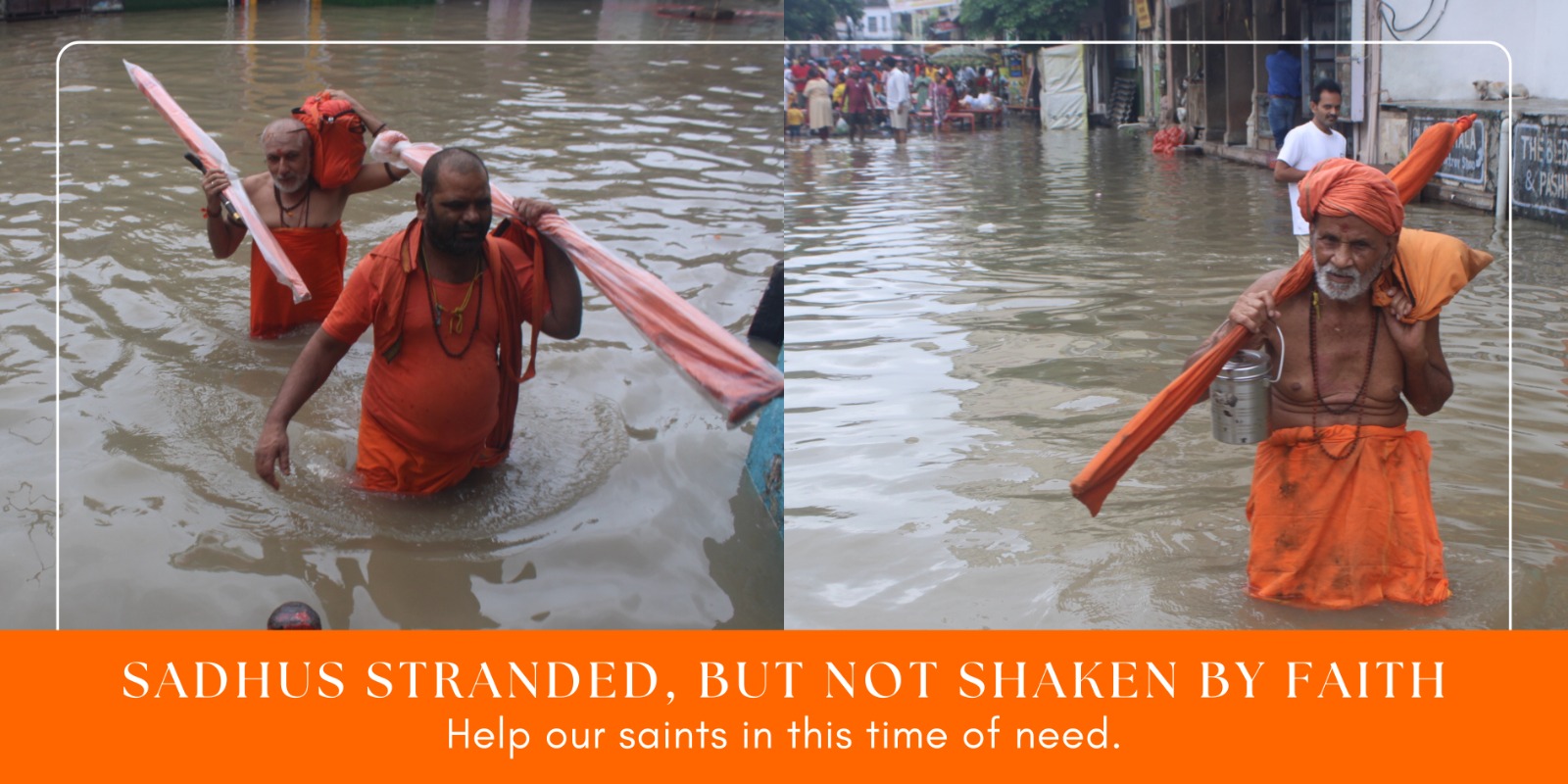Save the Silent Guardians of Kashi: Support Flood-Hit Sadhus Today